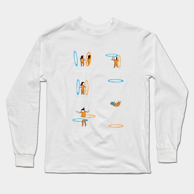 Lesser known uses of portals Long Sleeve T-Shirt by Agrimony